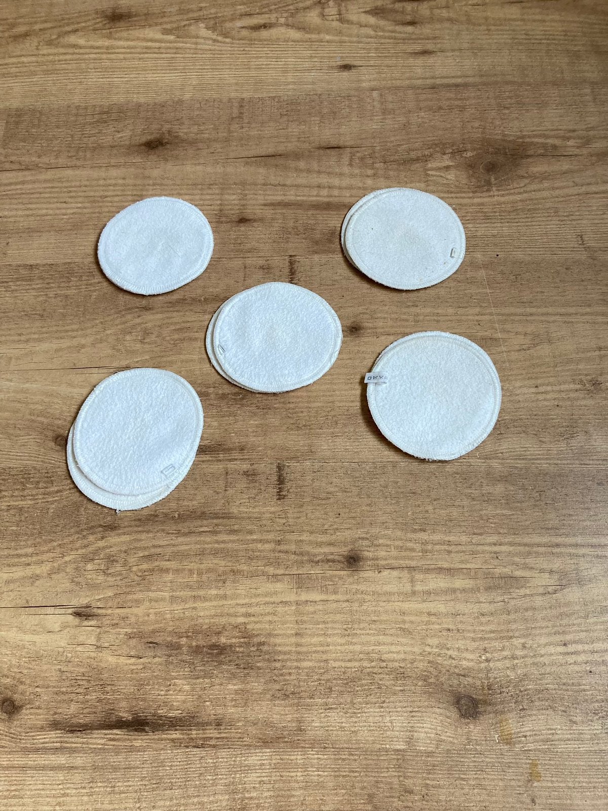 5x2 Katoenen zoogcompressen, Ophalen of Verzenden, Gebruikt, Overige typen