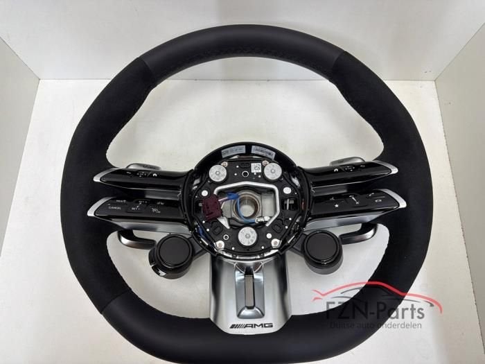 Mercedes-Benz C63 /E63 AMG W206 W213 Stuur Leer/Alcantara, Auto-onderdelen, Ophalen of Verzenden, Gebruikt