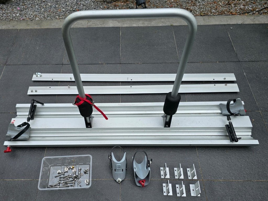 Fiamma fietsen slede camper, Caravans en Kamperen, Camper-accessoires, Ophalen, Gebruikt