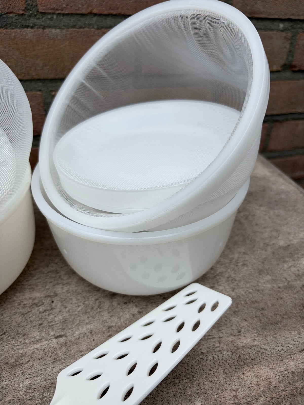 Yoghurtmaker/ kaas set - Maak zelf heerlijke yoghurt of kaas, Kunststof, Ophalen of Verzenden, Wit, Overige merken