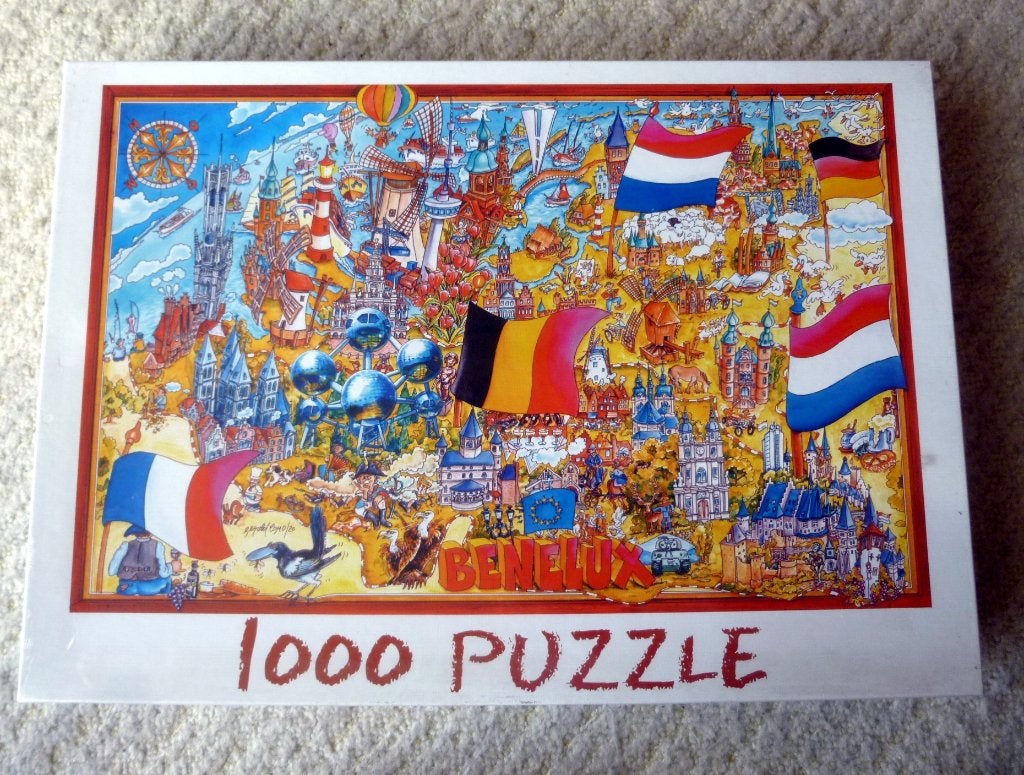 De Benelux 1000 stukjes - Nieuw in seal, Ophalen of Verzenden, 500 t/m 1500 stukjes, Nieuw