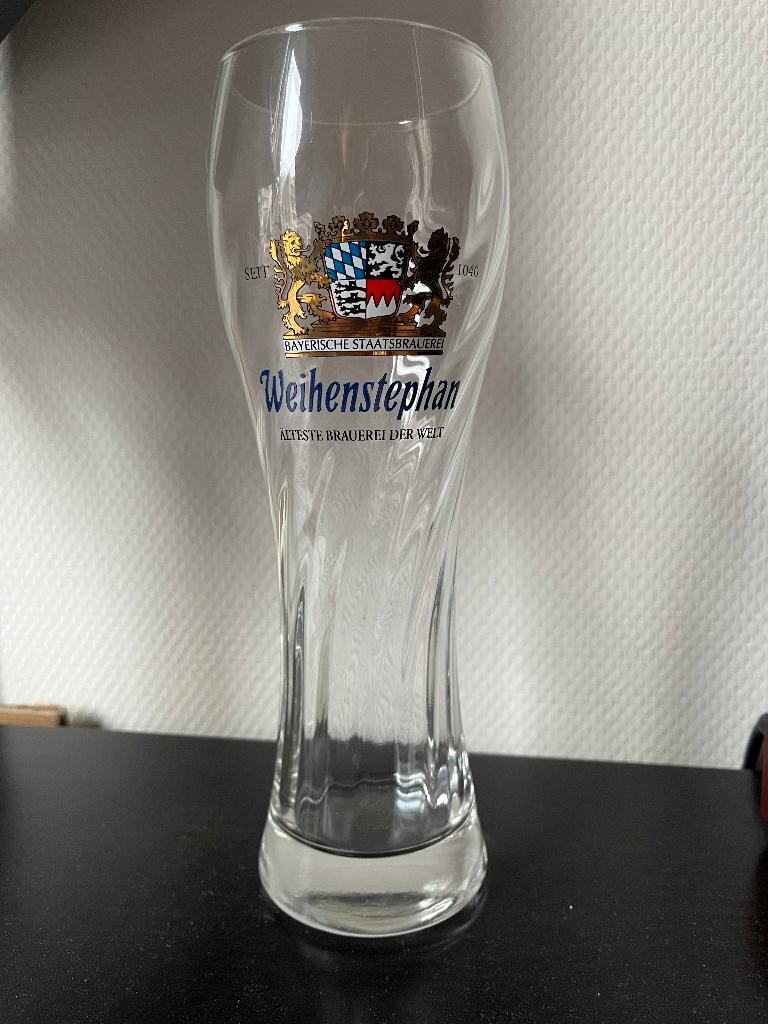 Weihenstephaner bierglas 0,5l (nieuw), Ophalen of Verzenden, Nieuw, Glas of Glazen, Overige merken