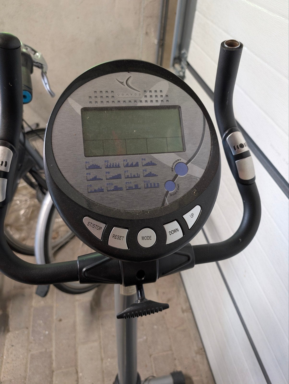 Domyos Hometrainer met 12 Programma's – Werkt perfect, Ophalen of Verzenden, Zo goed als nieuw, Hometrainer