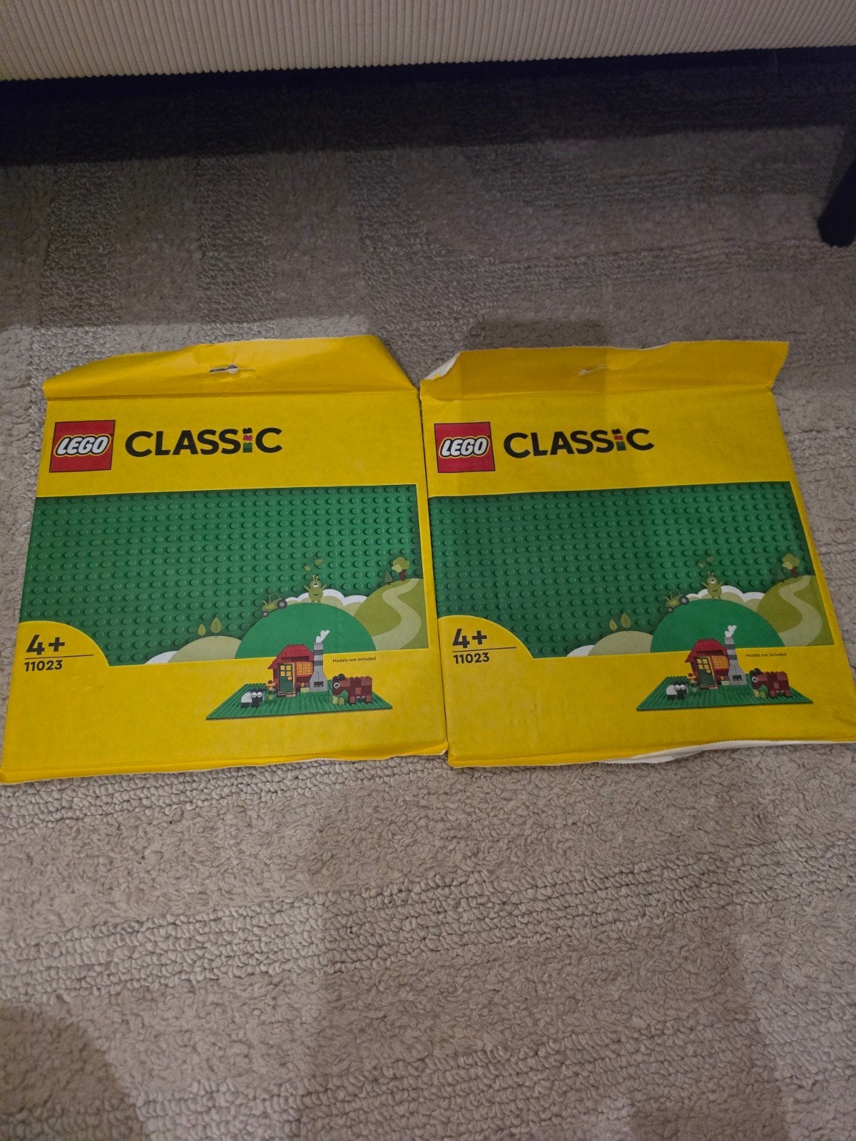 2x LEGO Classic Grondplaat Groen 11023 - Nieuw, Ophalen, Overige thema's, Lego, Nieuw