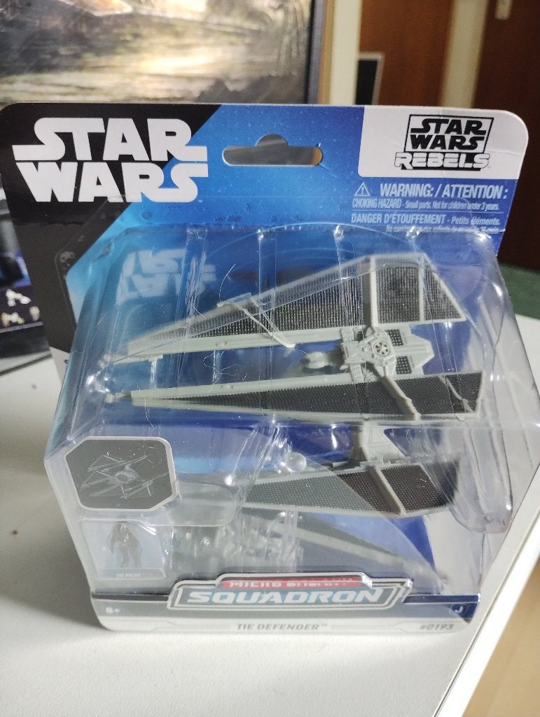 Star Wars jazwares micro galaxy squadron tie defender, Ophalen of Verzenden, Nieuw