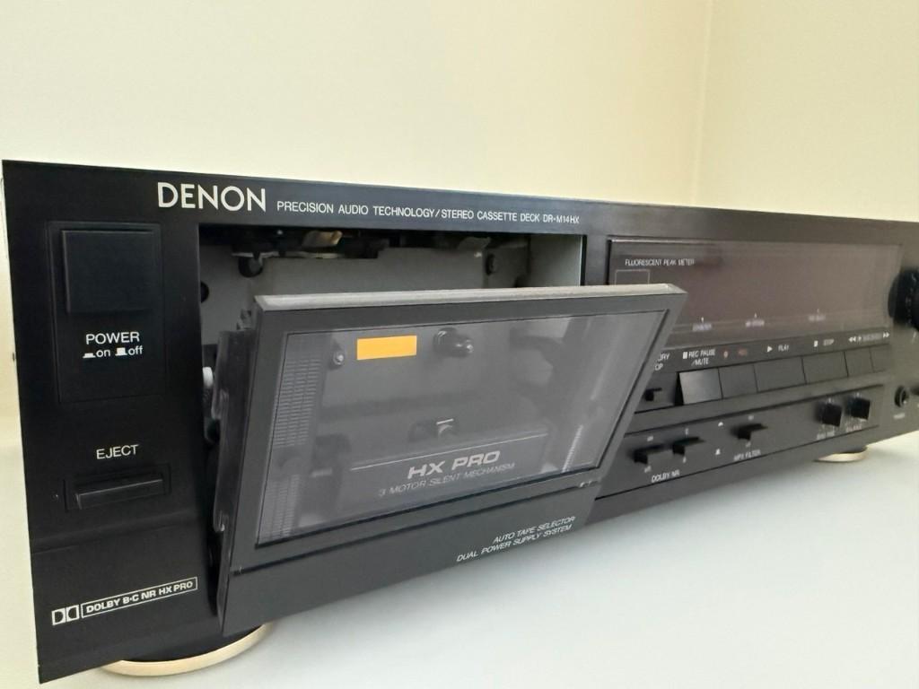 Denon DR-M14HX cassette deck, Audio, Tv en Foto, Cassettedecks, Ophalen of Verzenden, Enkel, Denon, Tiptoetsen