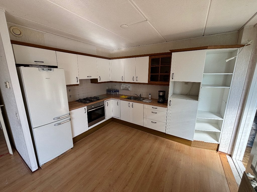Keuken, Ophalen, Gebruikt, Wit, 200 cm of meer