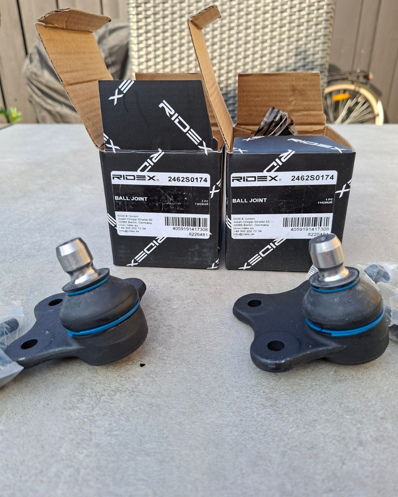 Ridex 2462S0174 Fuseekogels voor diverse automerken, Auto-onderdelen, Ophalen of Verzenden, Nieuw, Opel
