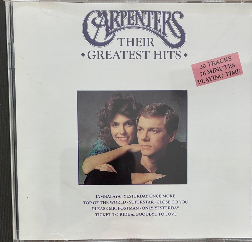 Carpenters, Ophalen of Verzenden, Zo goed als nieuw