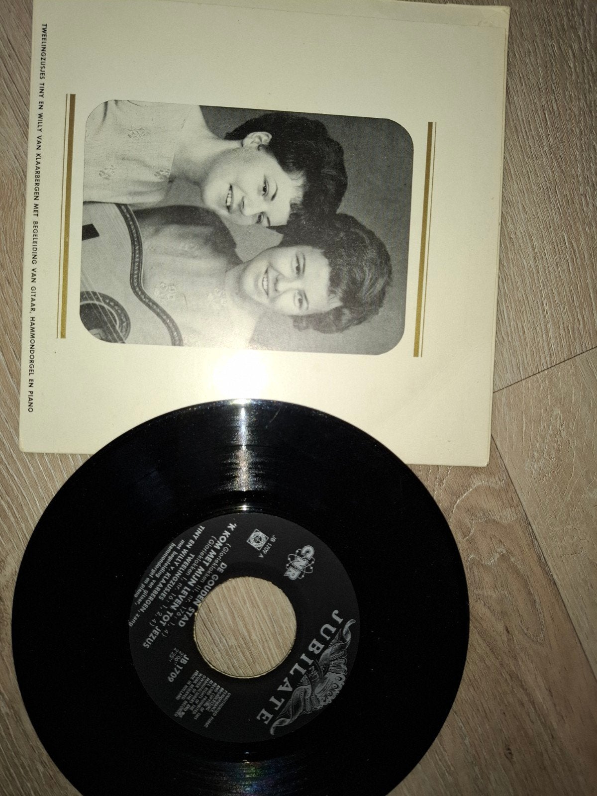 Jubilate - De Gouden Stad - Vinyl EP, Cd's en Dvd's, Vinyl Singles, Gebruikt, 7 inch, Ophalen of Verzenden, EP