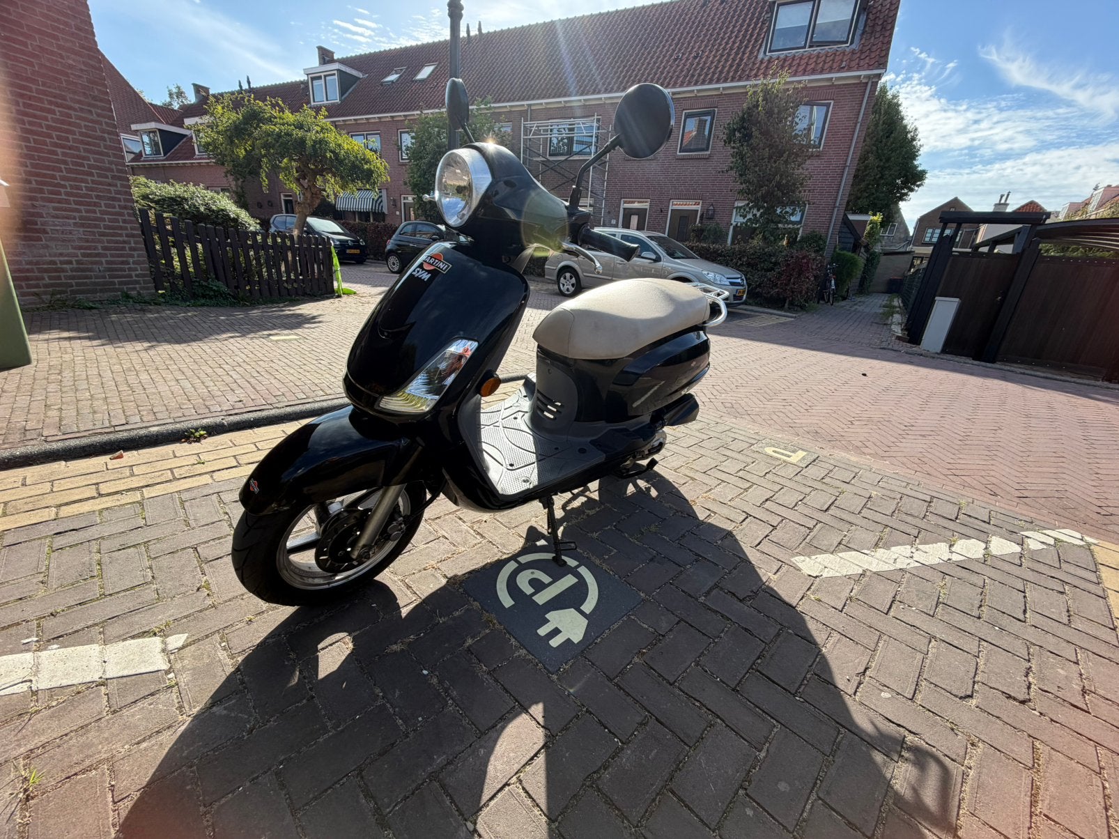SYM FIDDLE 2  45km (2009), Ophalen, Gebruikt, Maximaal 45 km/u, Benzine