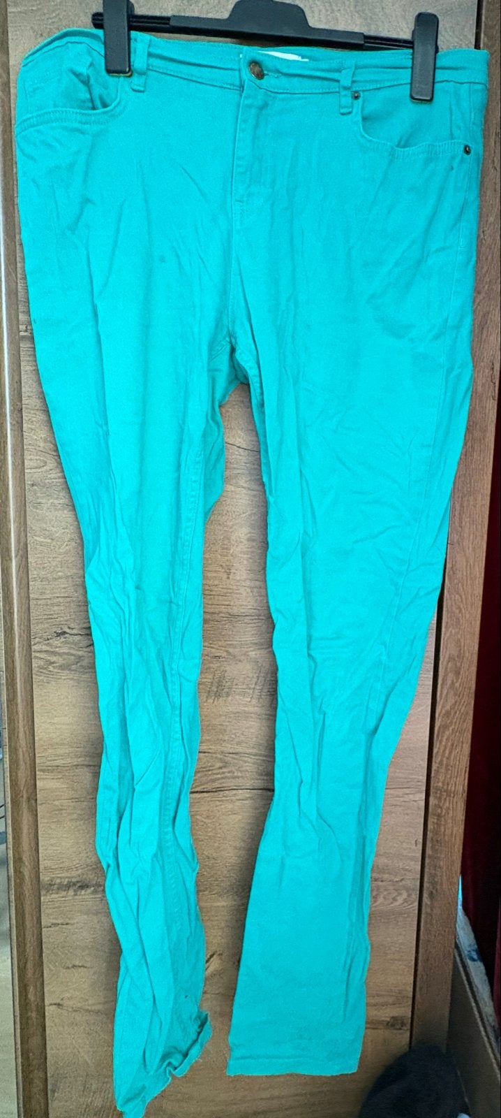 Broek groen maat 44, Maat 42/44 (L), Ophalen of Verzenden, Lang, Gedragen
