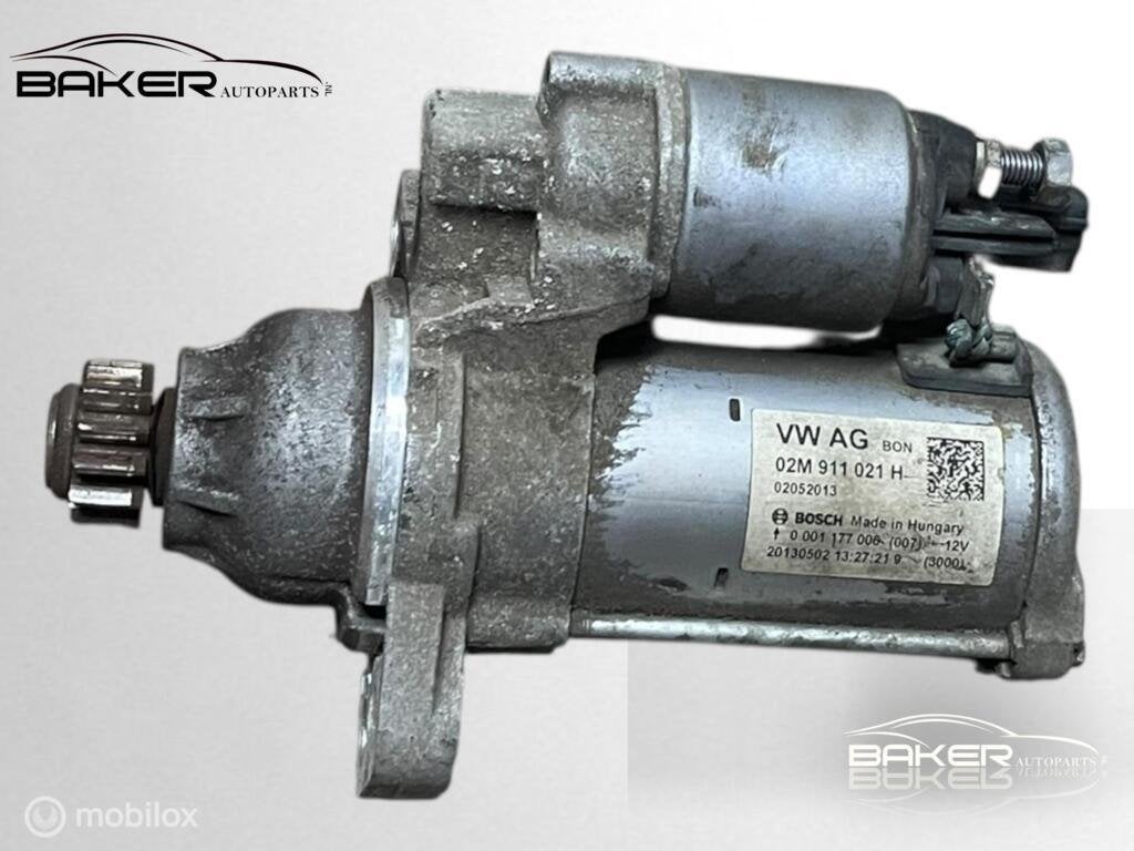 Startmotor Skoda Citigo NF Mii Citigo ('12-'19) 02M911021H, Auto-onderdelen, Gebruikt, Volkswagen, Ophalen of Verzenden, Volkswagen