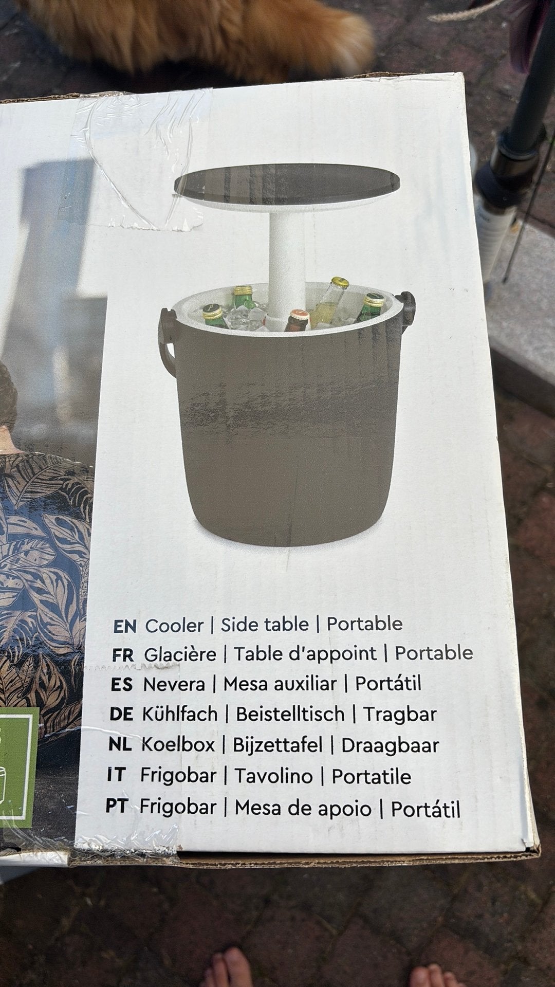 Keter Go Bar Koelbox / bijzettafel - Nieuw in doos, Ophalen, Nieuw