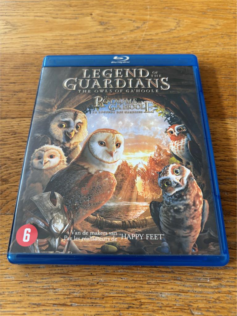Blu-ray Legend of the Guartdians - The Owls of Ga'Hoole - NL, Cd's en Dvd's, Blu-ray, Gebruikt, Tekenfilms en Animatie, Ophalen of Verzenden