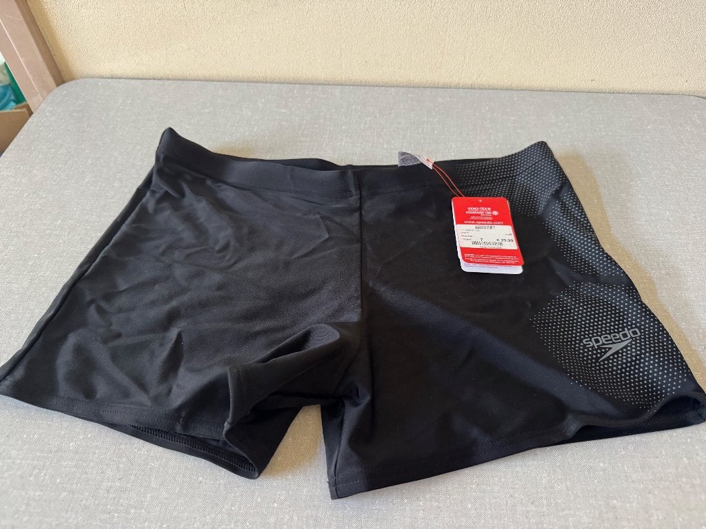 NIEUWE zwembroek SPEEDO ZWART + zwart koord, Maat 52/54 (L), Zwart, Ophalen of Verzenden, Zwemshort