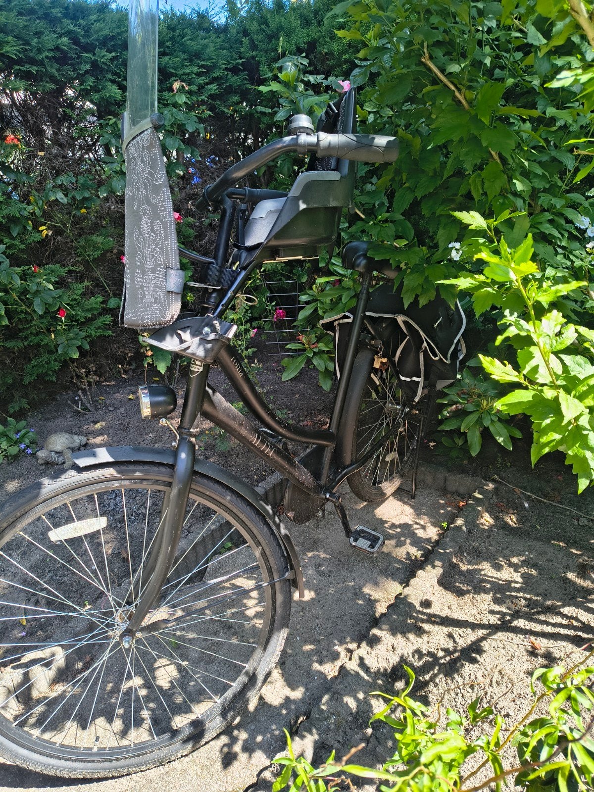 Altec Roma Omafiets 28 inch Mat Zwart, framemaat 59 cm, 56 cm of meer, Ophalen of Verzenden