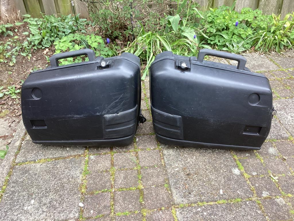 Zijkofferset BMW Touring K75/K100/K1100/R100, Motoren, Accessoires | Koffers en Tassen, Ophalen, Gebruikt