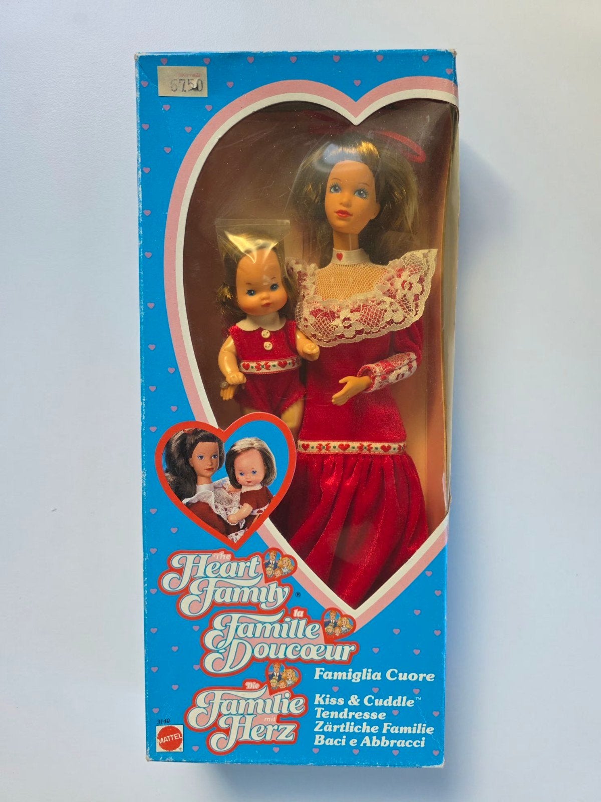 Barbie The Heart Family Kiss and Cuddle 1986 NRFB, Ophalen of Verzenden, Nieuw, Barbie
