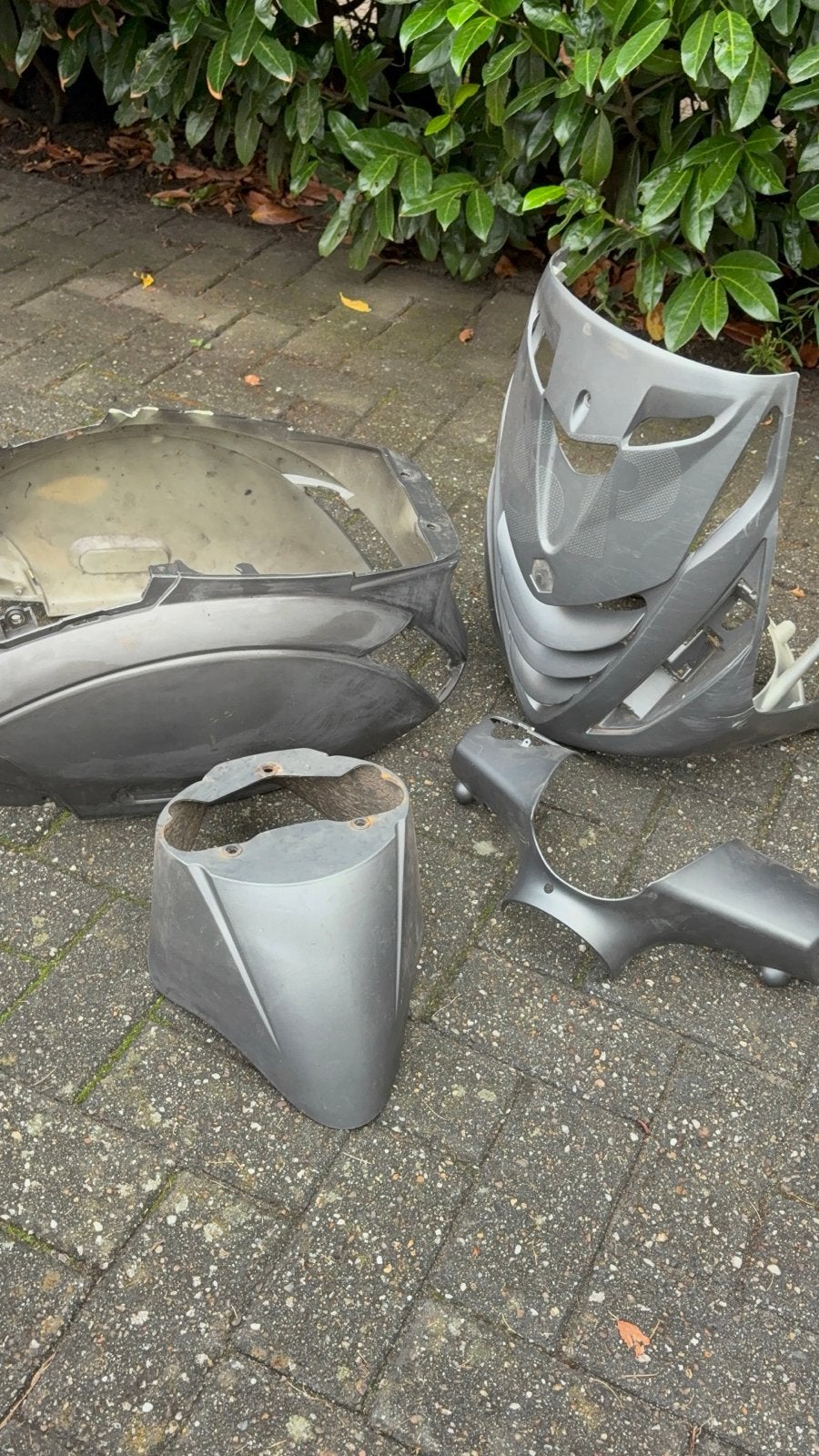 Zip  sp kappenset - Grijs, Ophalen of Verzenden, Gebruikt, Kap, Piaggio
