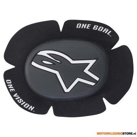 Alpinestars GP Sport EVO Kneesliders set, Zwart, Motoren, Kleding | Motorkleding, Ophalen of Verzenden, Nieuw met kaartje