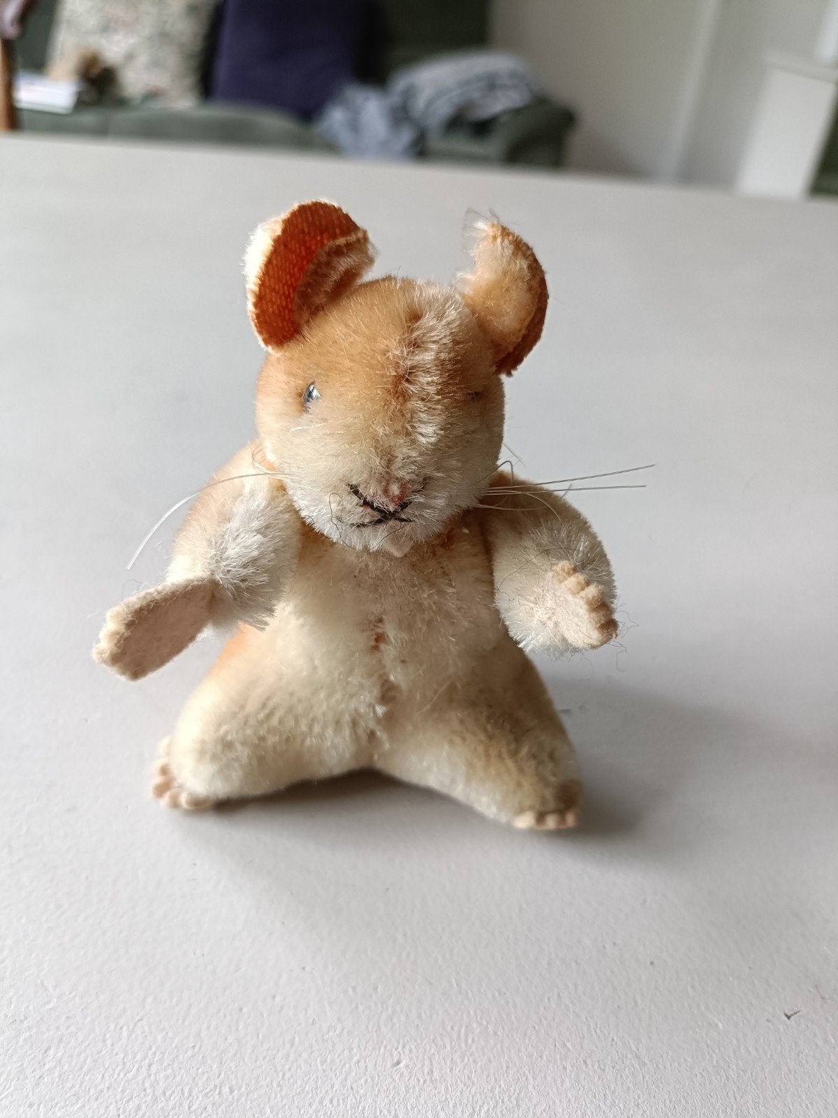 Vintage Steiff Goldy hamster, Ophalen of Verzenden