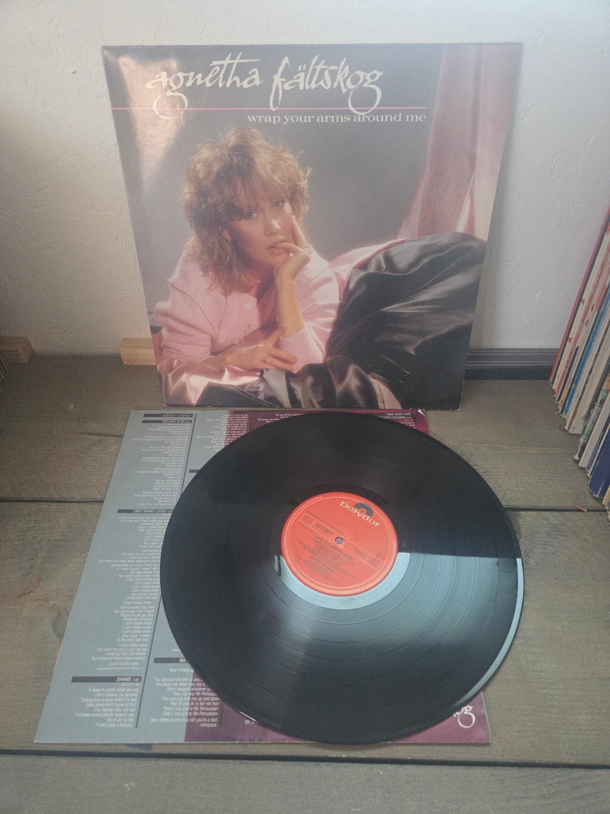 Agnetha Fältskog - Wrap Your Arms Around Me LP, LP, Gebruikt, Pop, Ophalen of Verzenden