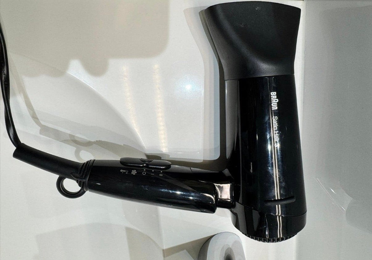Braun Satin Hair 3 Haardroger - Opvouwbaar en Zo Goed als Ni, Ophalen, Zo goed als nieuw, Haarverzorging