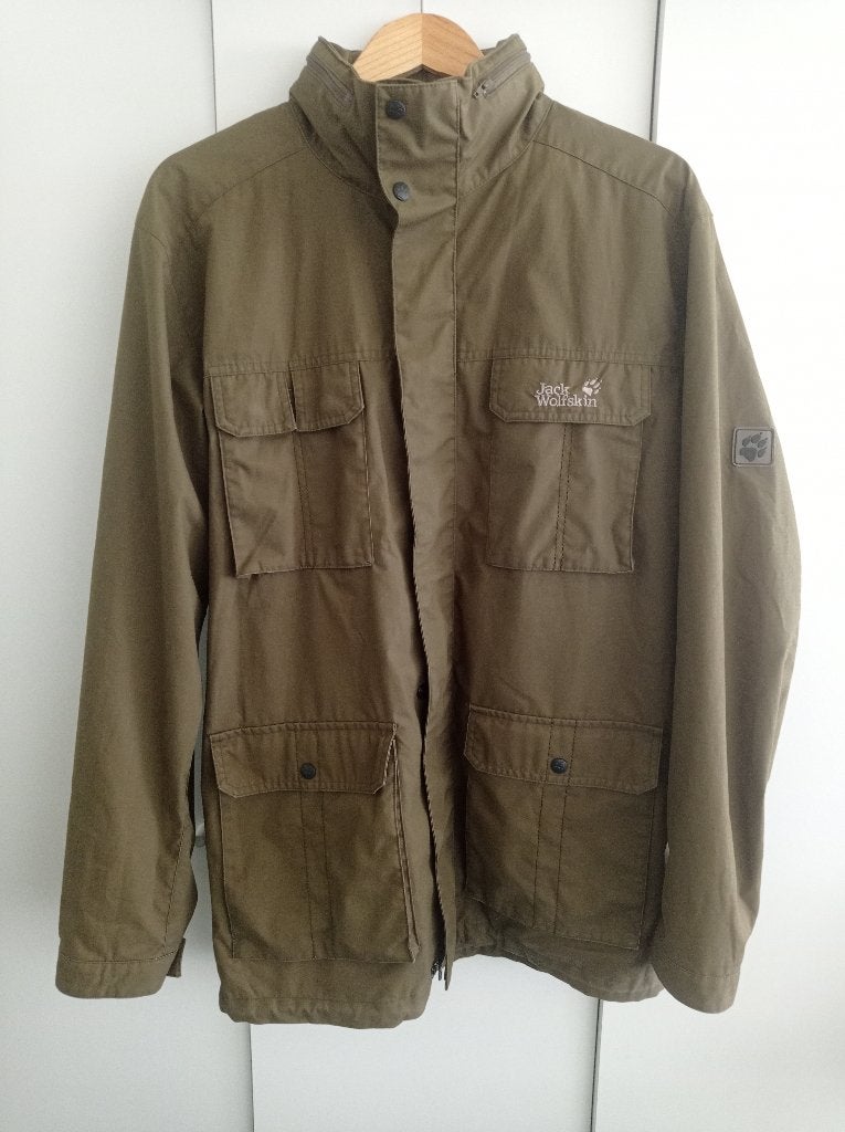 Jack Wolfskin Jas Maat L, Maat 52/54 (L), Overige kleuren, Ophalen of Verzenden, Zo goed als nieuw