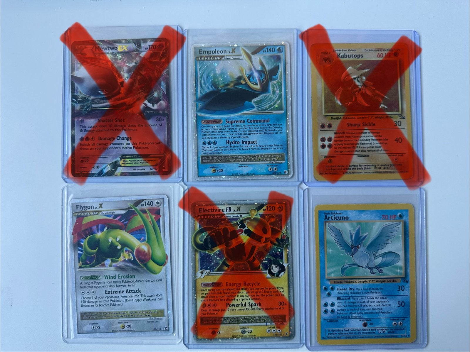 Vintage Zeldzame Pokémon kaarten, LV.X, Hobby en Vrije tijd, Ophalen of Verzenden, Gebruikt, Meerdere kaarten, Foil