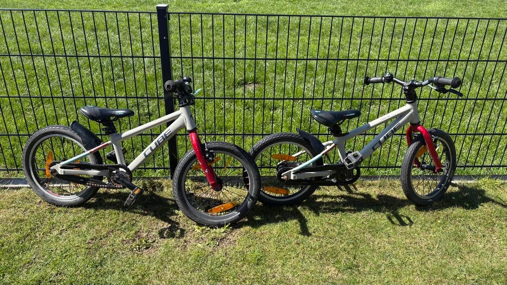 Cubie 160 kinderfietsje (gebruikt) - evt. met zijwieltjes, Ophalen, Gebruikt
