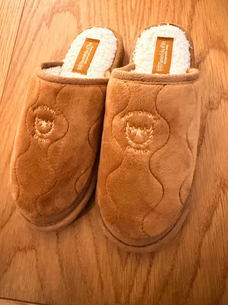 Nieuw - Pantofola d'Oro Pantoffels - Bruin - Maat 37, Bruin, Nieuw, Ophalen of Verzenden, Pantoffels of Sloffen
