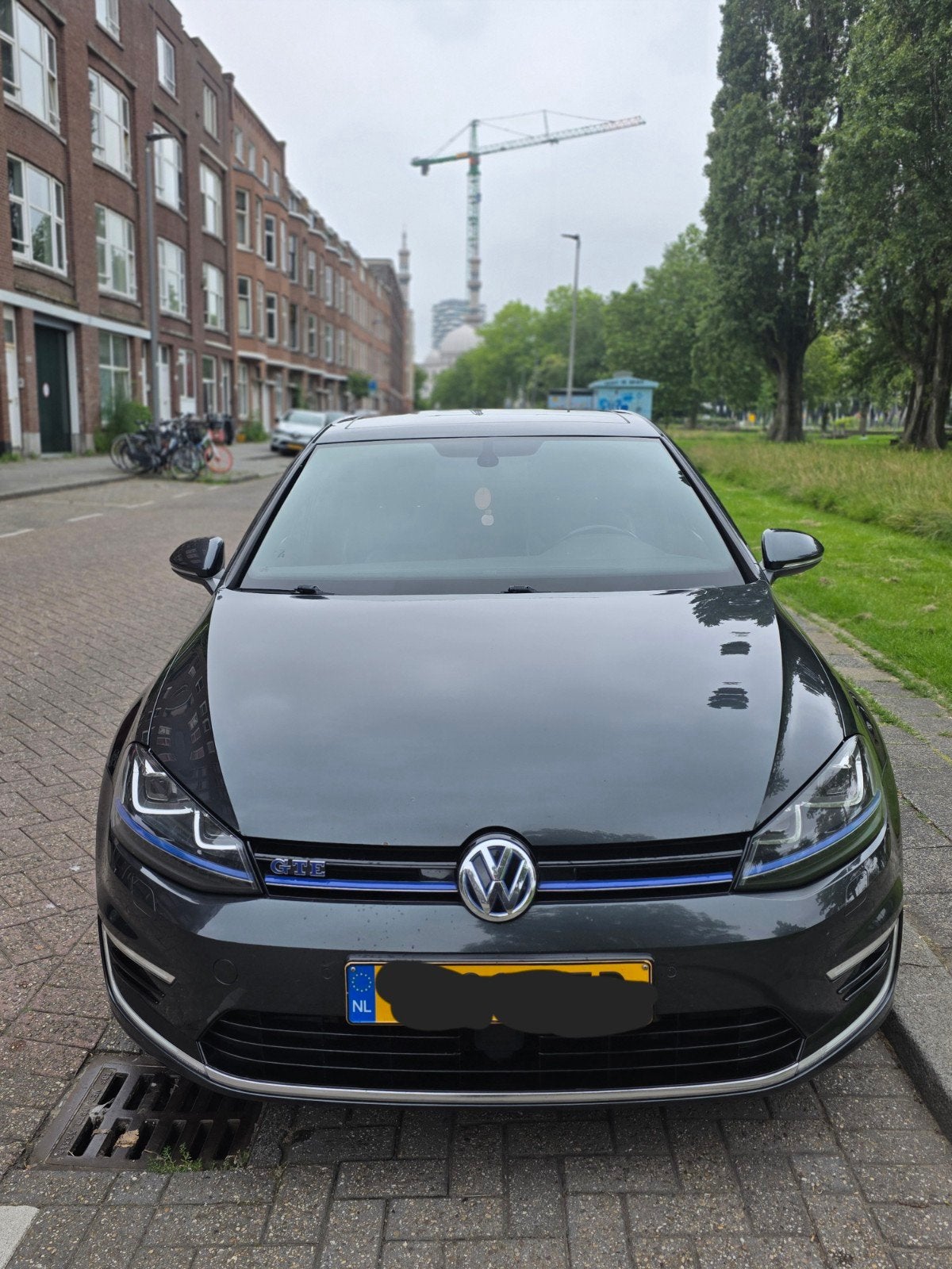 Volkswagen Golf 1.4 TSI Phev 150KW GTE 5D 2015 Grijs, Auto's, 4 cilinders, 1395 cc, 1499 kg, 149 pk