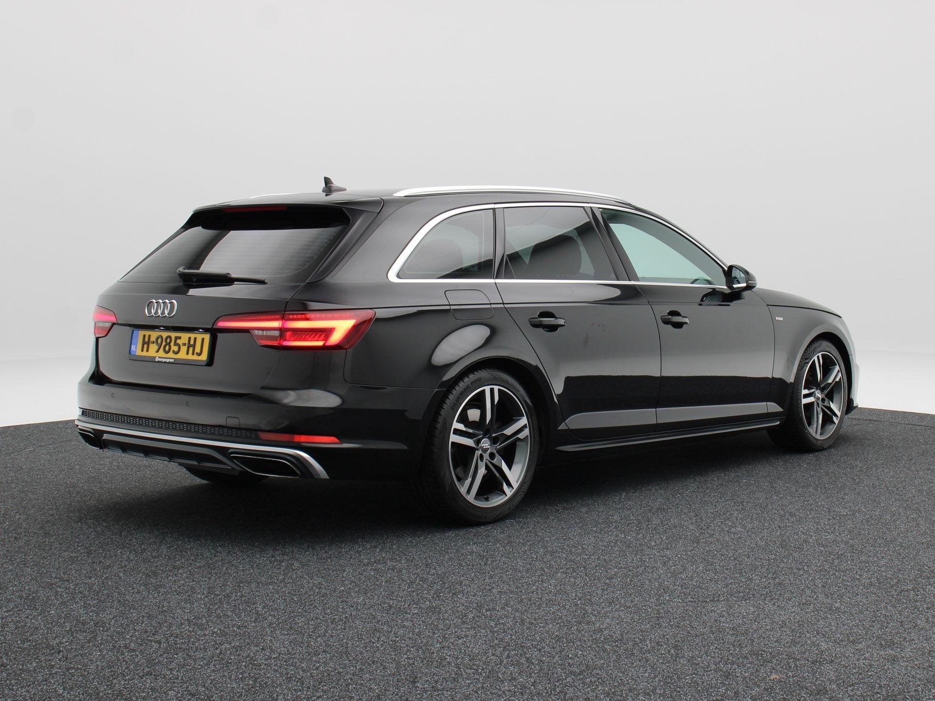 Audi A4 Avant 35 TFSi 150 Pk Automaat Sport S line | Full LE, Auto's, Dealer onderhouden, Gebruikt, 4 cilinders, Zwart