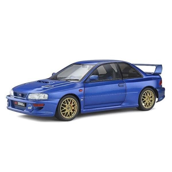 Subaru Impreza 22b 1998 Sonic Blauw Modelauto 1/18 Solido, Solido, Auto, Solido, Nieuw