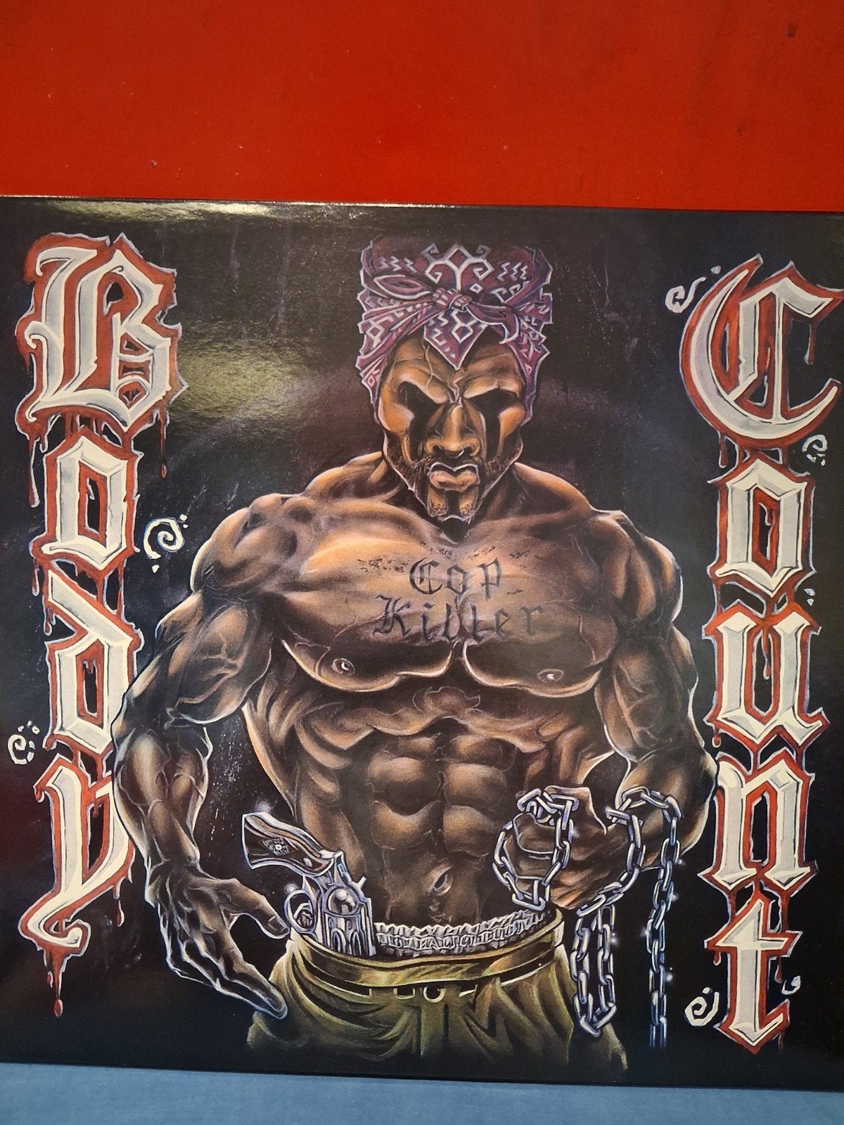 Body Count - Body Count  Ice T (Blauw Vinyl), 1990 - 1999, Alternative, Ophalen of Verzenden, Zo goed als nieuw