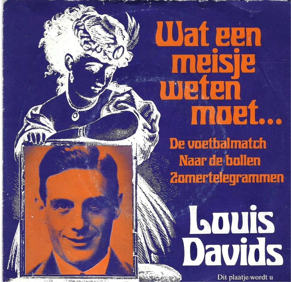 vinyl single   Louis Davids, Ophalen of Verzenden, Gebruikt, Pop
