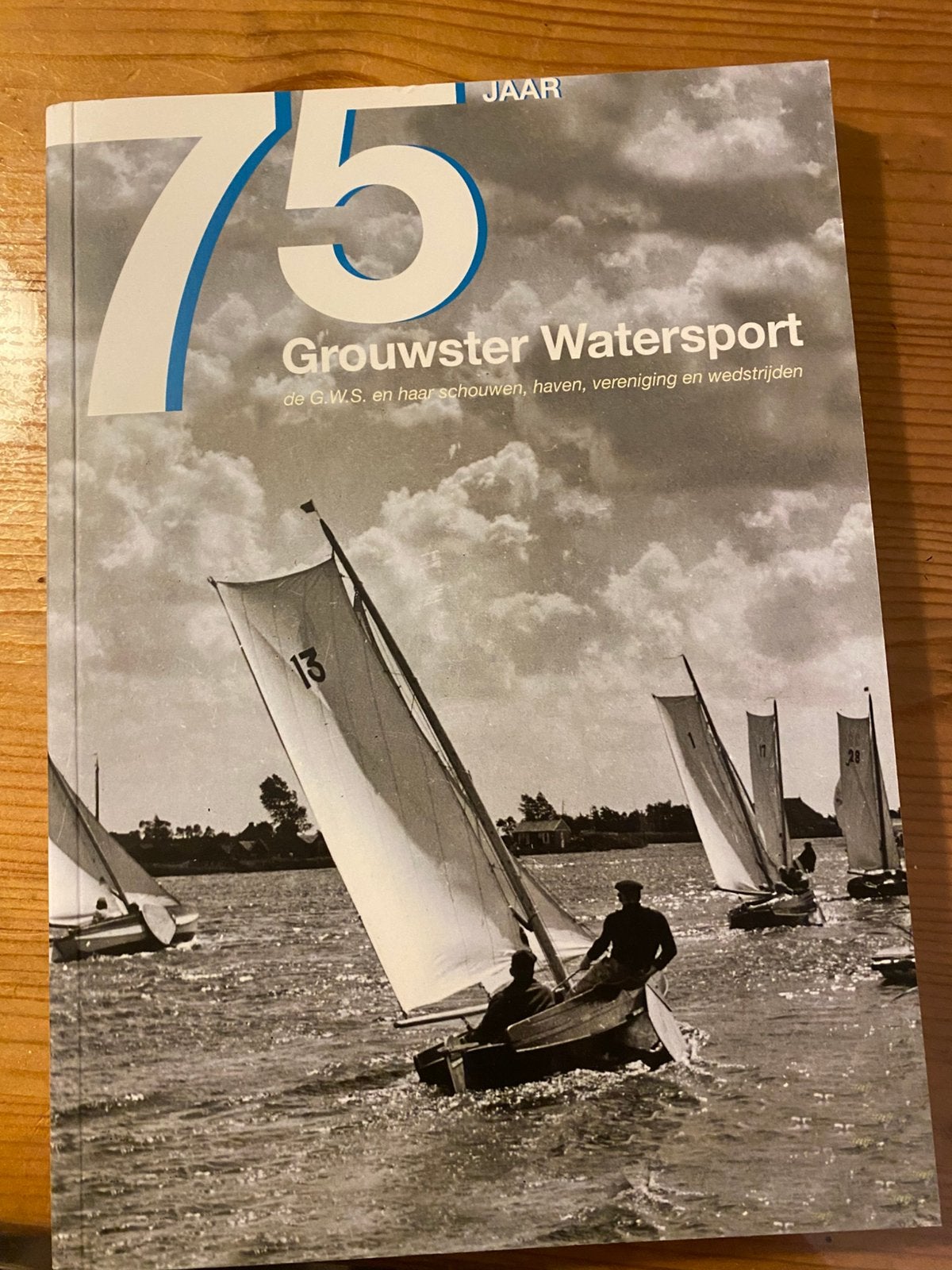 75 jaar Grouwster Watersport boek, gratis, Ophalen of Verzenden, Zo goed als nieuw