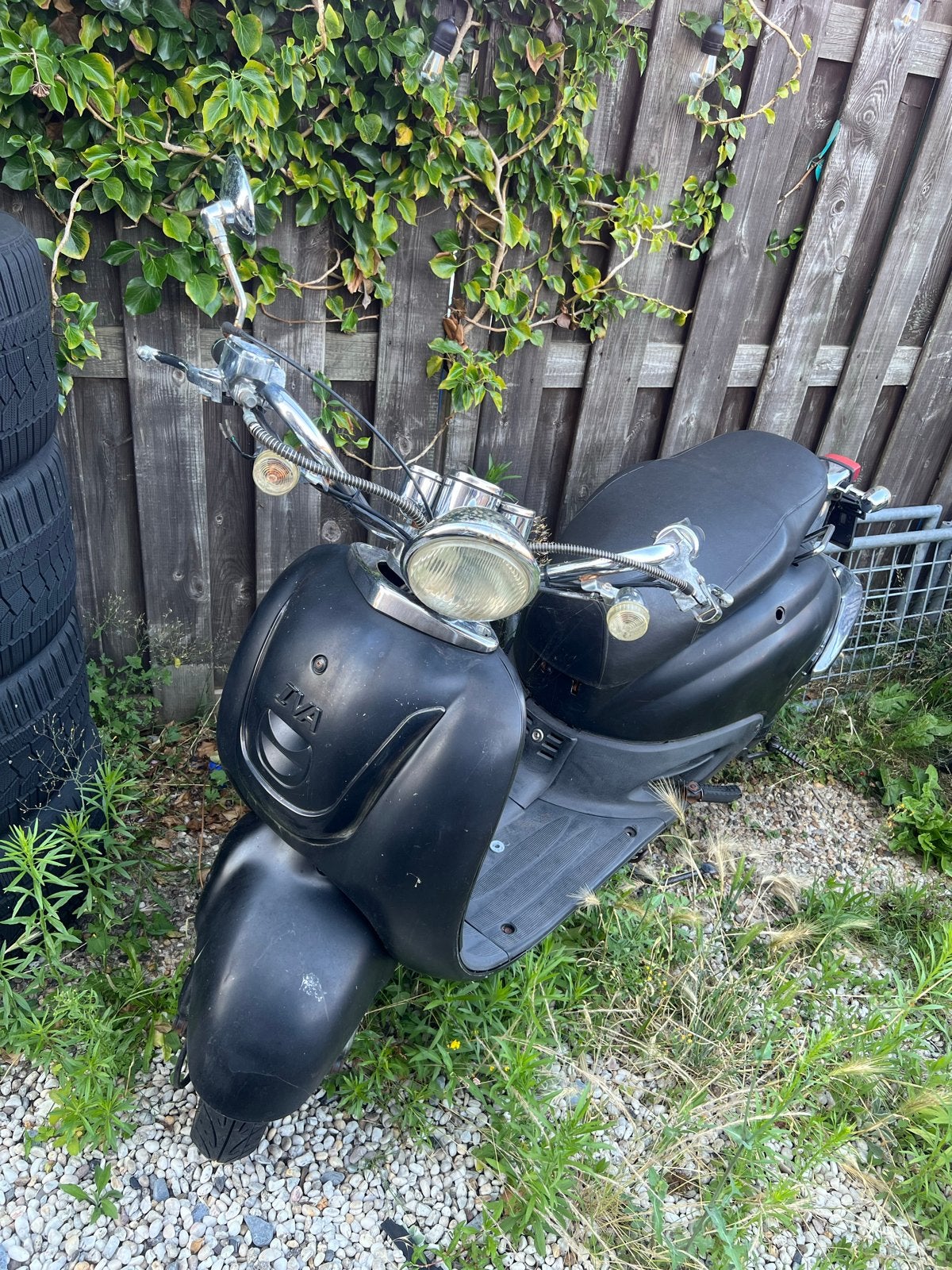Gratis scooter Edvards - Start niet Blauwe Kenteken, Ophalen of Verzenden, Gebruikt, Benzine, Overige merken