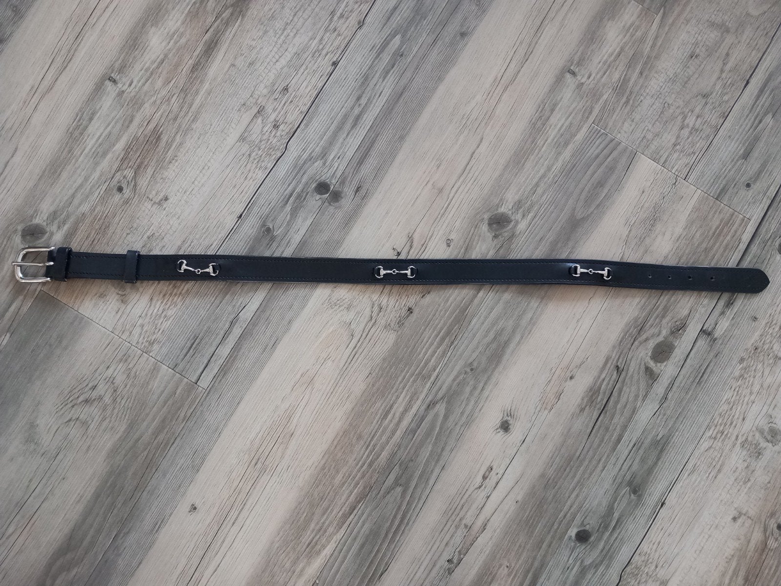 Riem zwart met bitjes 80 cm van Feline, Ophalen of Verzenden, Zo goed als nieuw