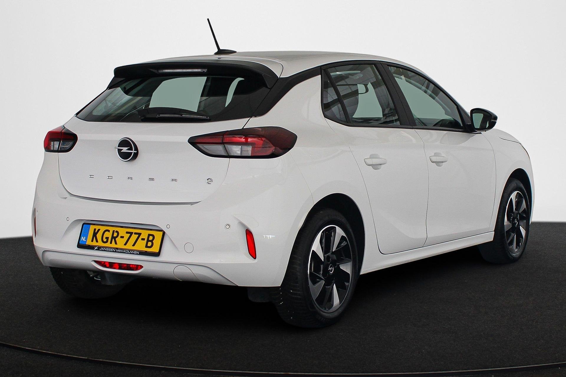 Opel Corsa Electric Edition 50 kWh Stoel-Stuurverwarming App, Auto's, Opel, Gebruikt, 100 %, 355 km, Wit
