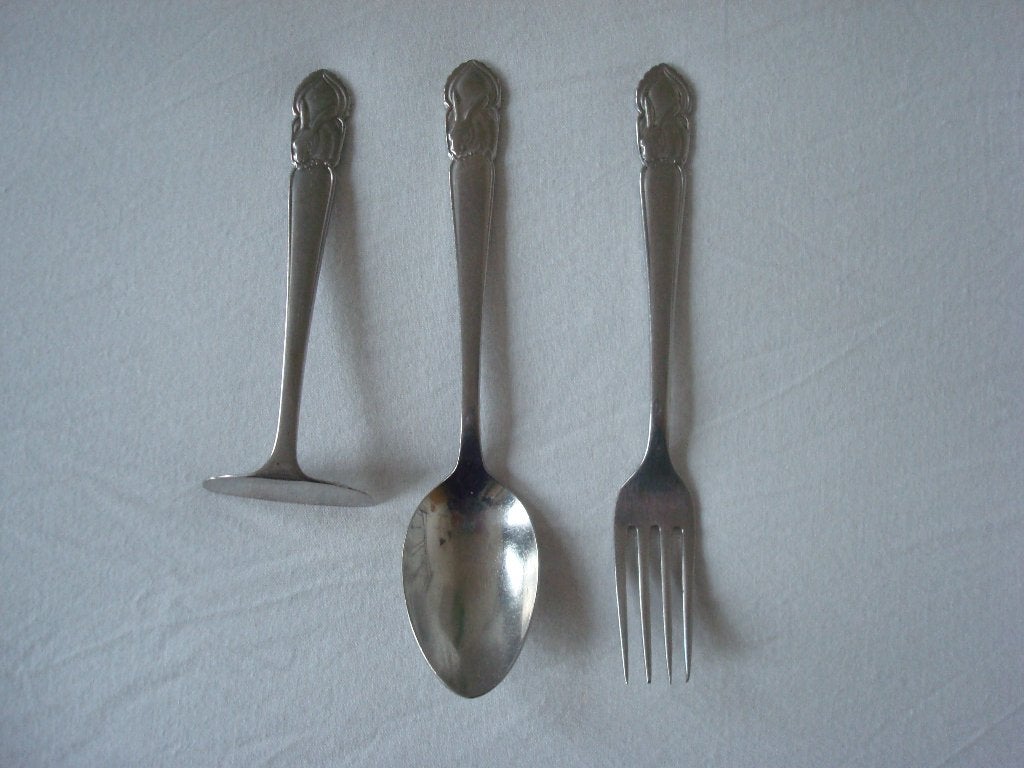 Gero Zilmeta 3-delig kinderbestek konijn 376, Ophalen of Verzenden, Gebruikt, Kraamcadeau