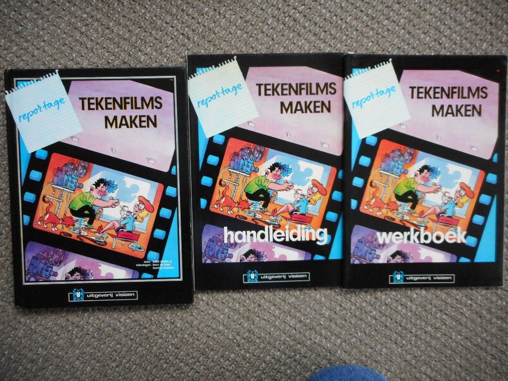 Tekenfilms maken (incl.handl/werkboek); Kees de Boer/Lammes, Eén comic, Ophalen of Verzenden, Nieuw, Europa