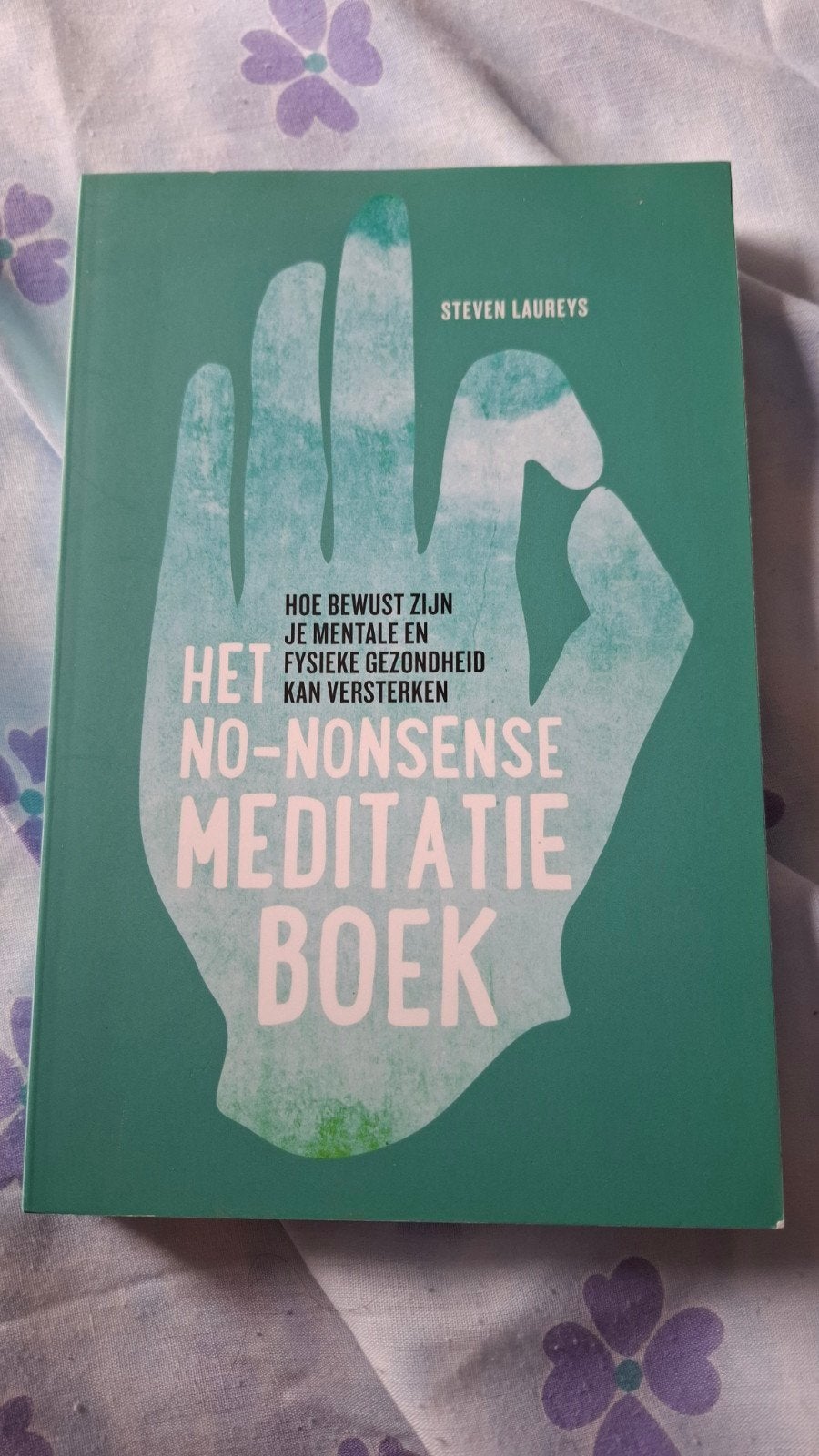 Het No-Nonsense Meditatieboek - Steven Laureys, Meditatie of Yoga, Overige typen, Ophalen of Verzenden, Zo goed als nieuw