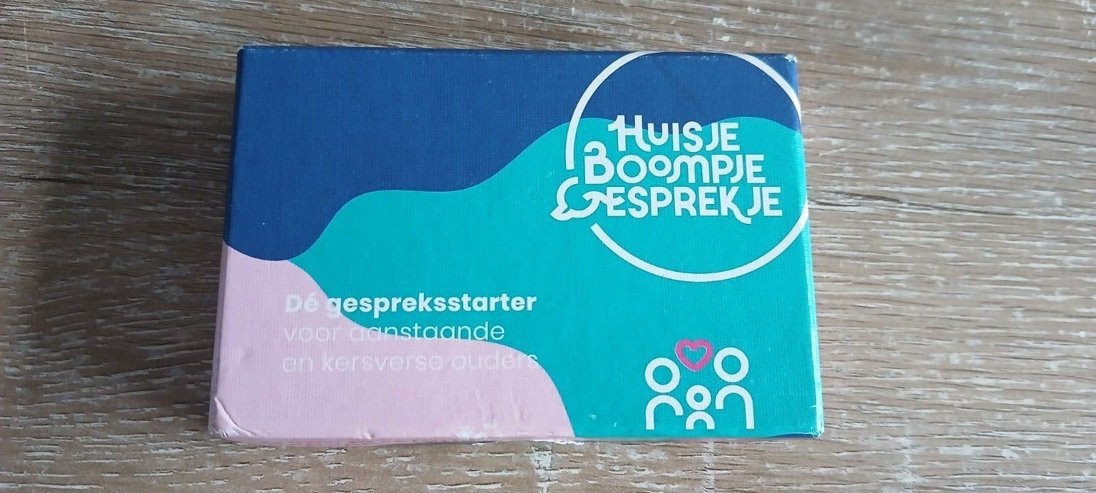 Huisje Boompje Gesprekje gespreksstarter voor ouders kaarten, Een of twee spelers, Ophalen of Verzenden, Gebruikt, Huisje Boompje Gesprekje