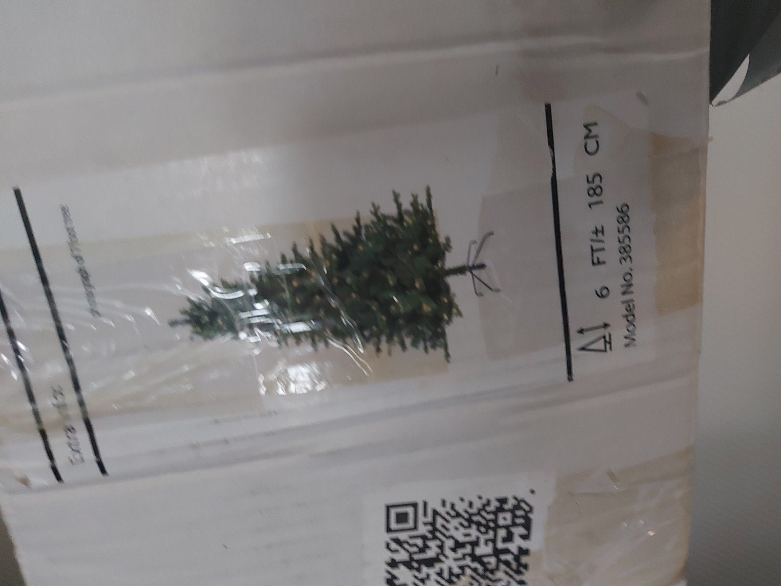 Kunstkerstboom, Ophalen, Gebruikt