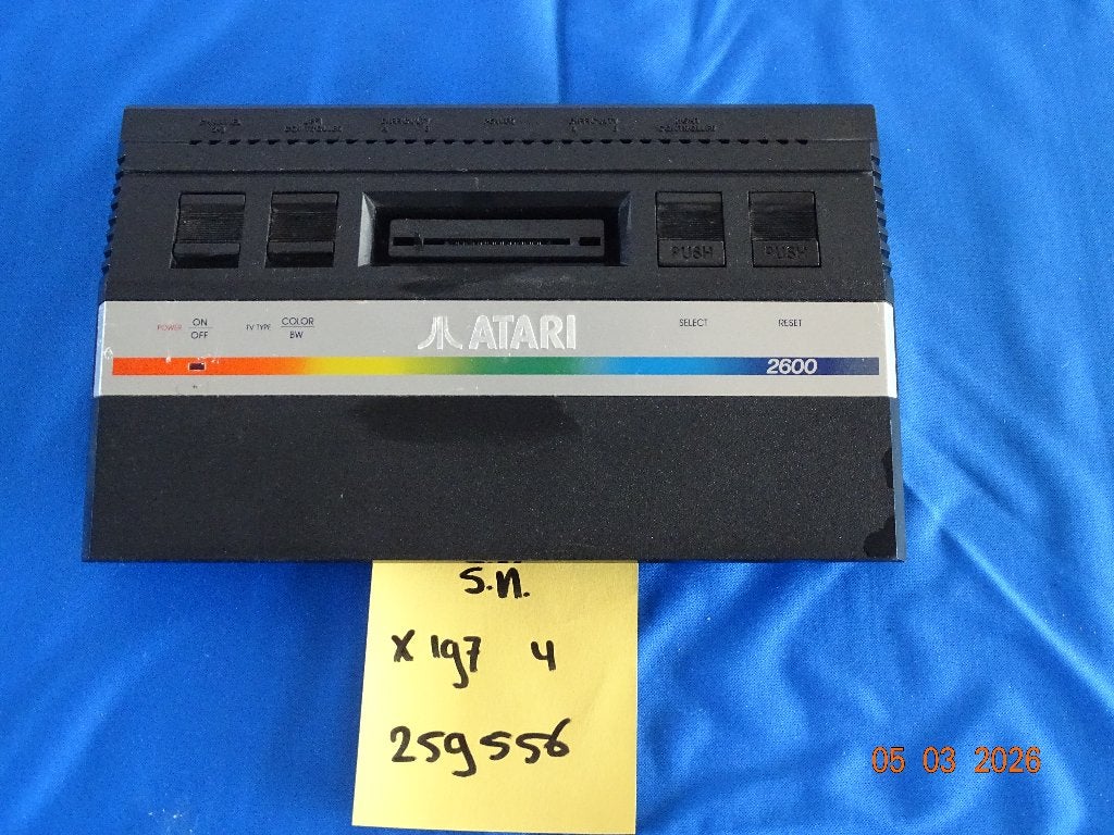 Atari 2600 Junior console - Vintage gaming zonder games (24), Spelcomputers en Games, Ophalen of Verzenden, Gebruikt, Zonder controller