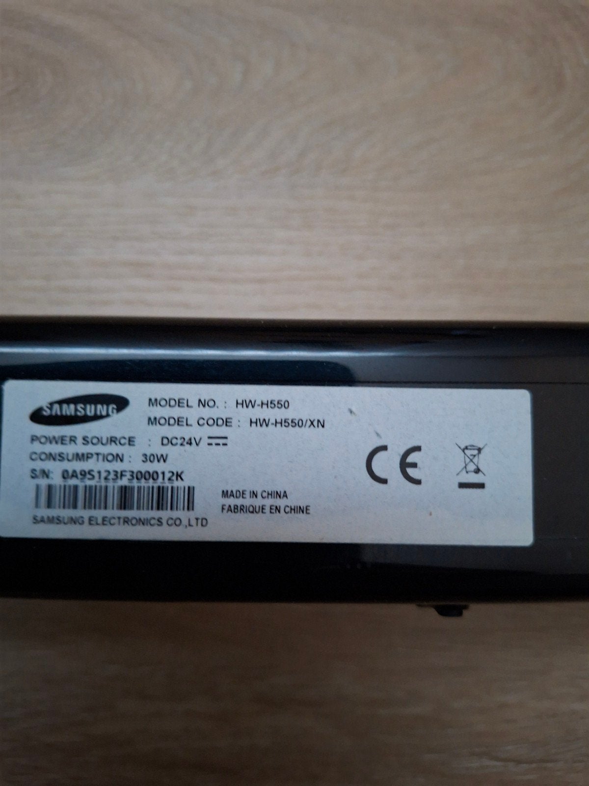 Samsung soundbar € 75, is excl.Subwoofer, Ophalen, Zo goed als nieuw