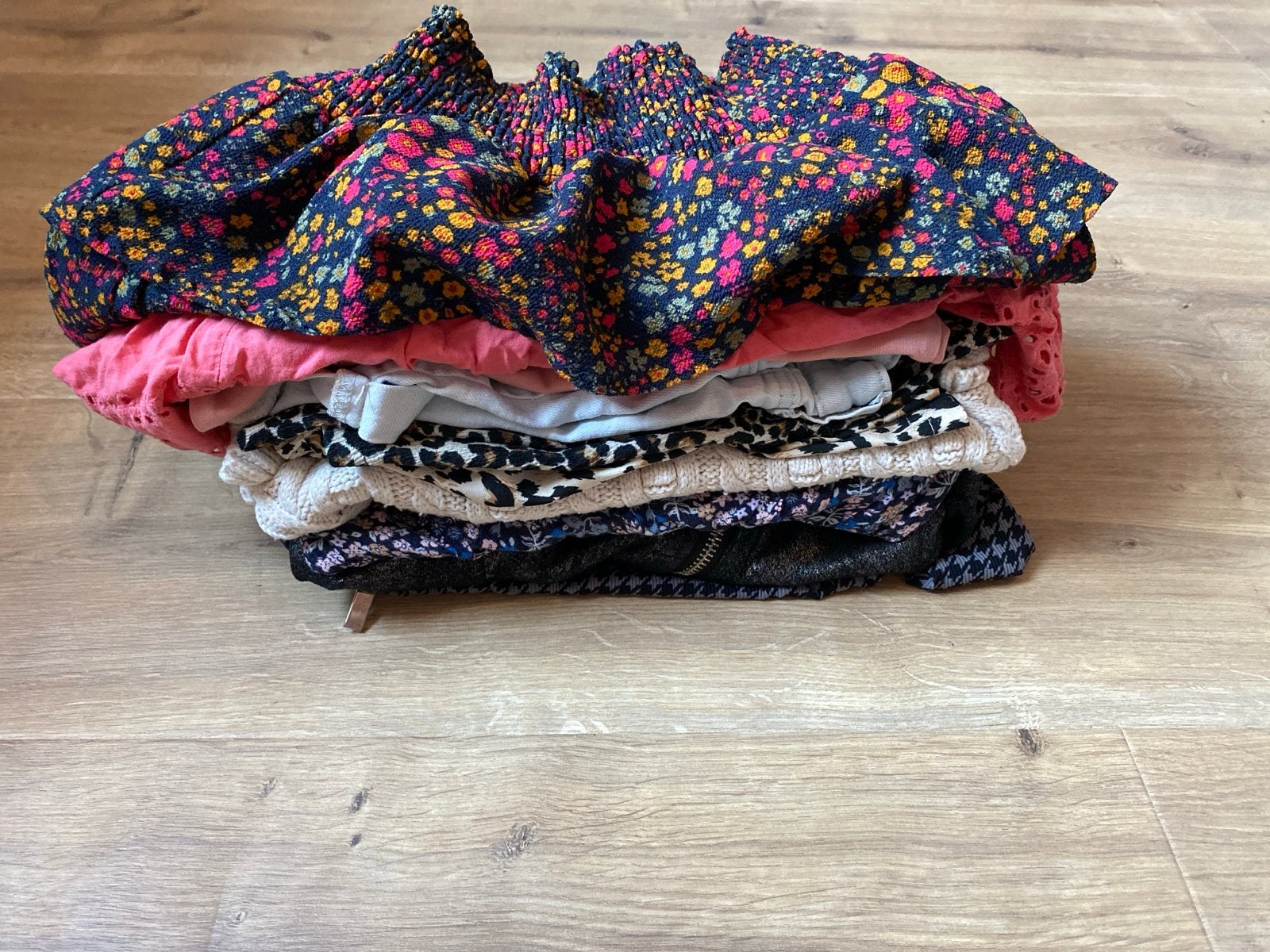 Kledingpakket meisjes 110-128 H&M, like flo, cool cat, etc, Ophalen of Verzenden, Zo goed als nieuw, Maat 110