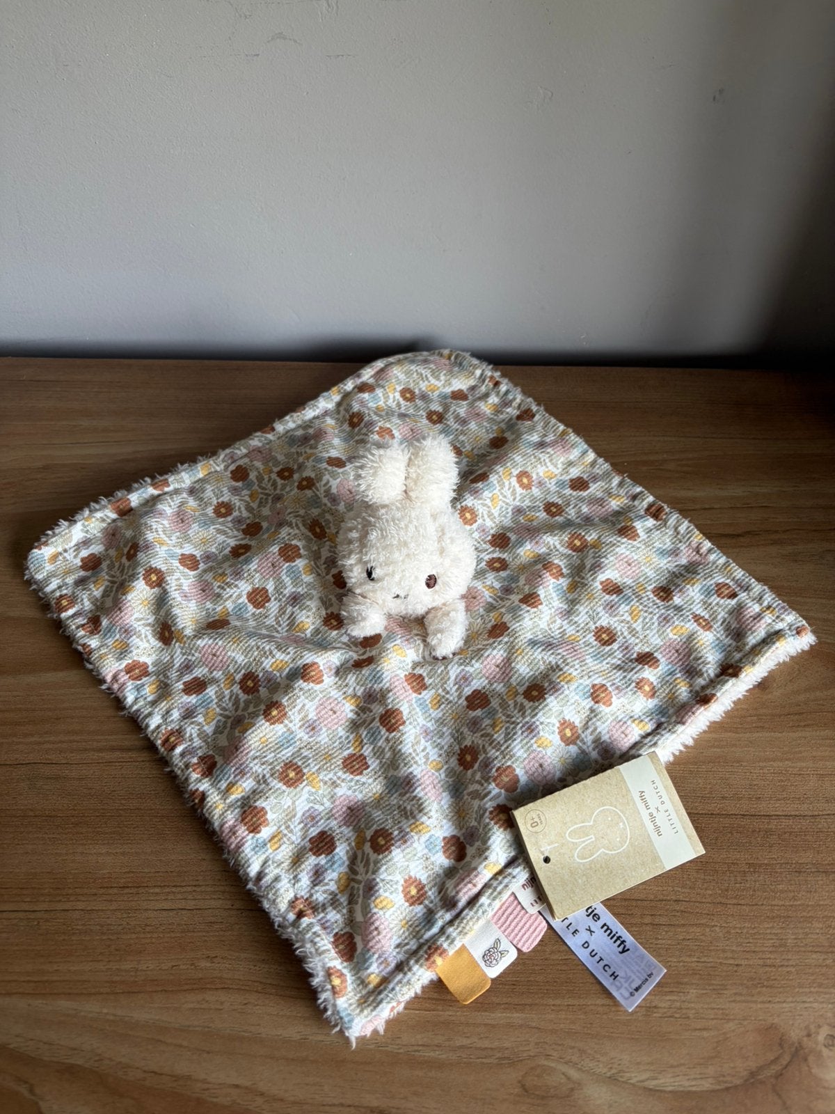 Little dutch nijntje miffy vintage knuffeldoekje knuffeldoek, Verzenden, Nieuw